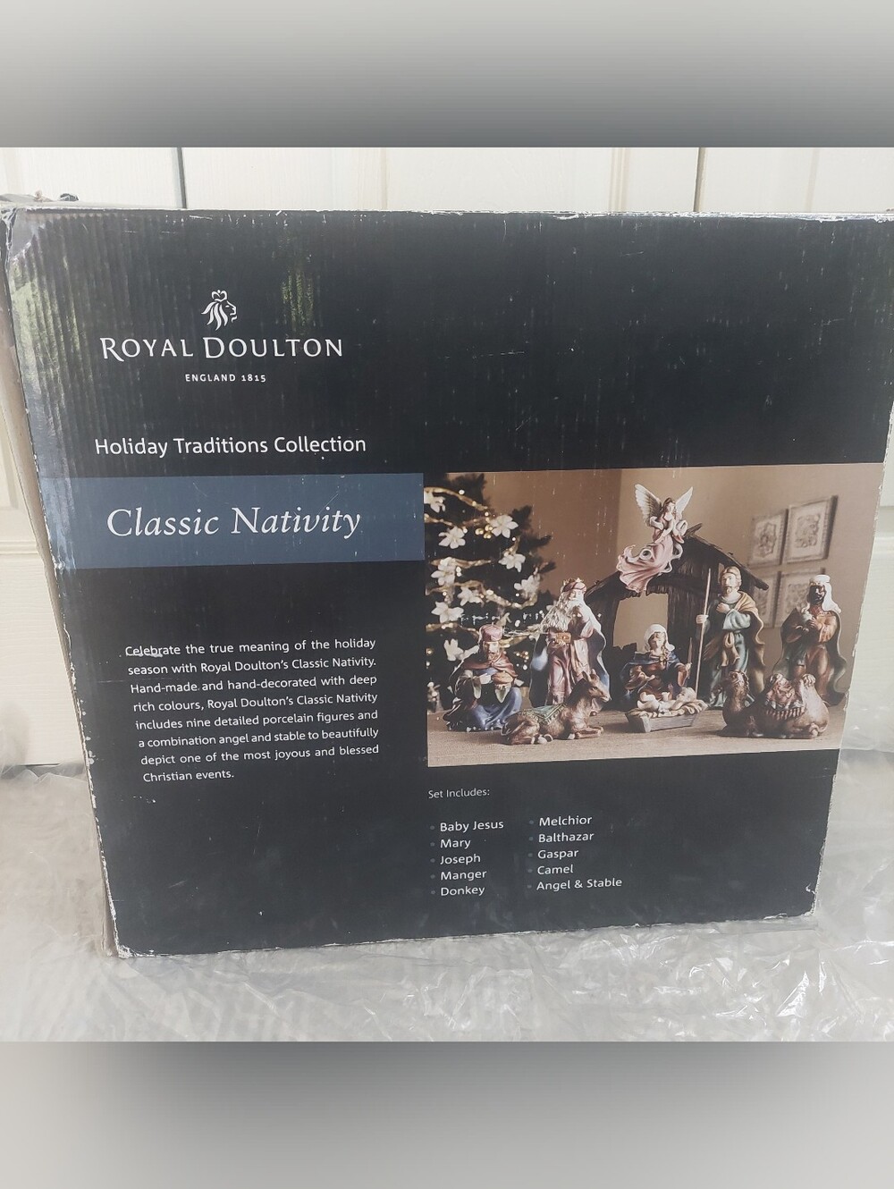 Royal Doulton Classic 11 Pc. Nativity Set! Christmas! (READ!!!)